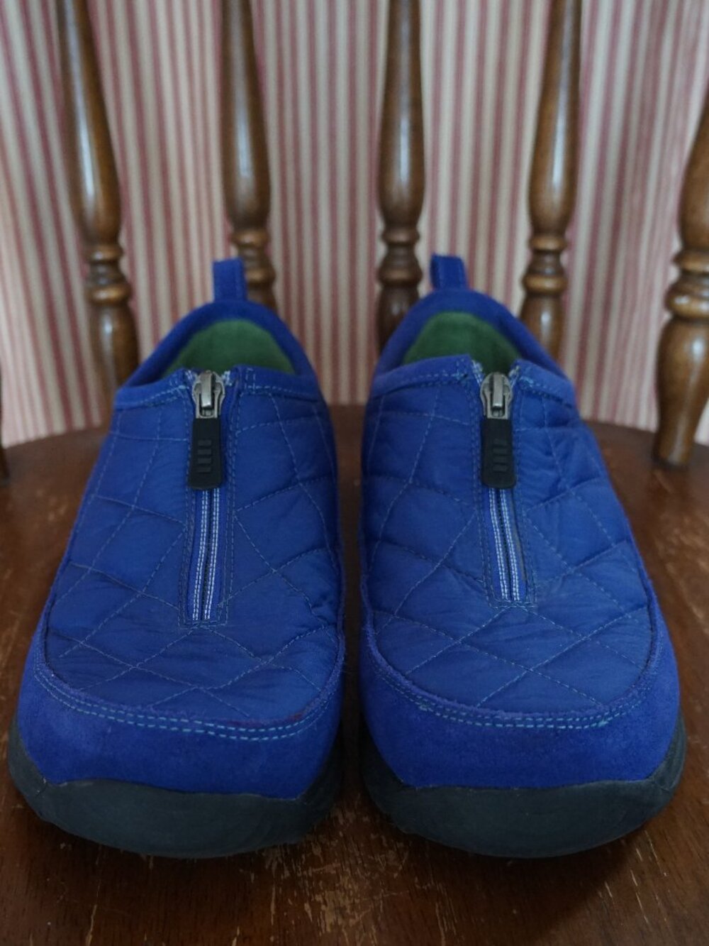 Vintage Lands' End Blue Hiking Shoes – Gorpcore Outdoor